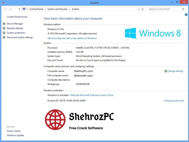 Windows 8.1 Pro License Key Generator
